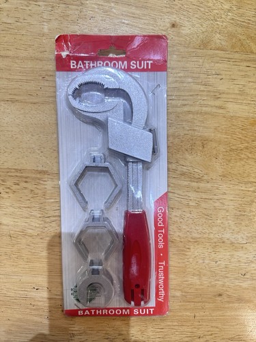 Adjustable pipe wrench hex - adjustable, +